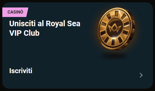 Royalsea VIP bonuses